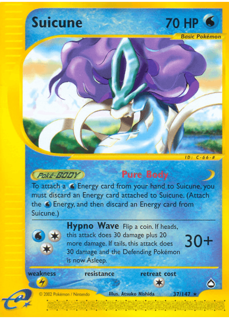 Suicune (Reverse Holo)