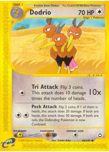 Dodrio (Reverse Holo)