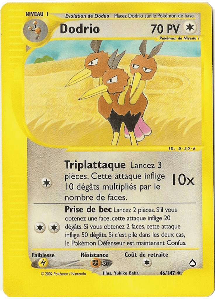 Dodrio (Reverse Holo)