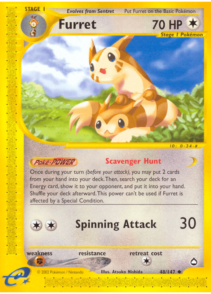Furret (Reverse Holo)