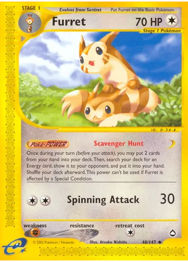 Furret (Reverse Holo)