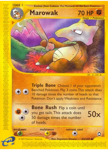Marowak (Reverse Holo)