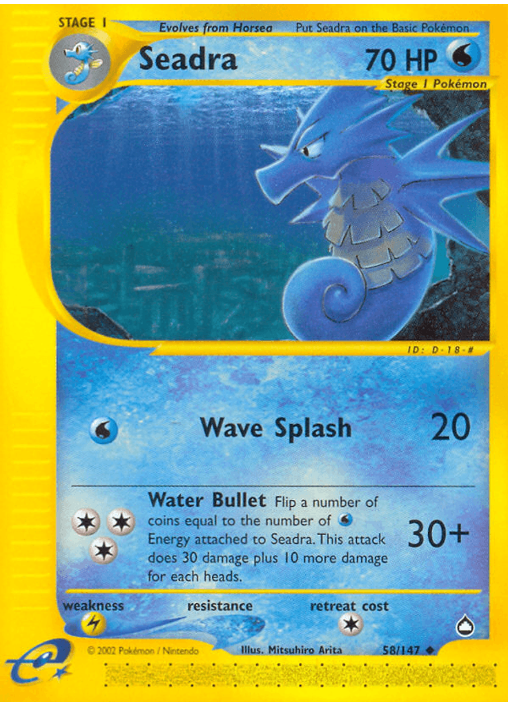 Seadra (Reverse Holo)