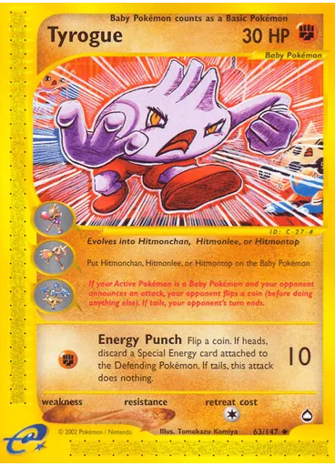 Tyrogue (Reverse Holo)