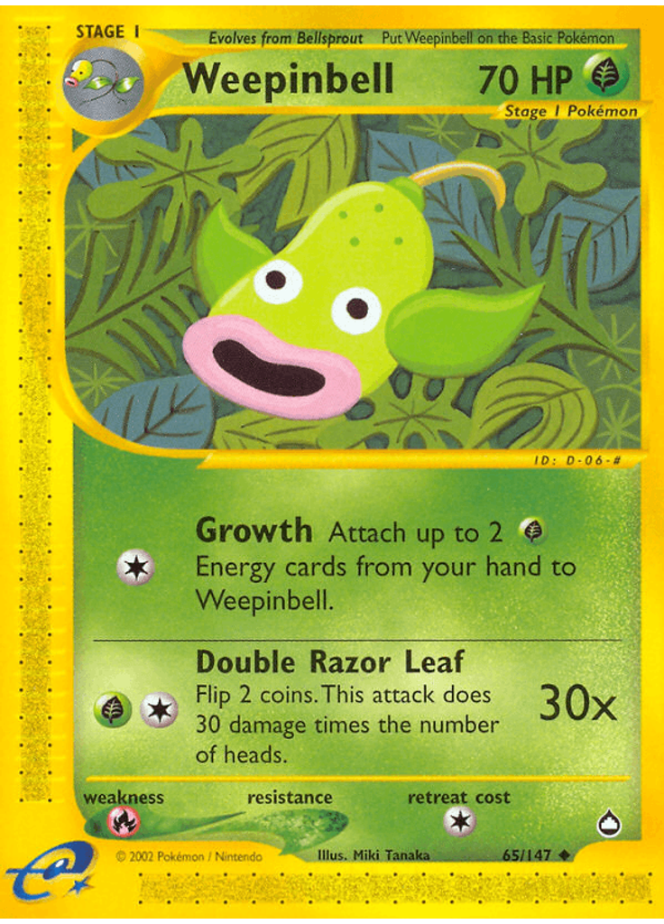 Weepinbell (Reverse Holo)