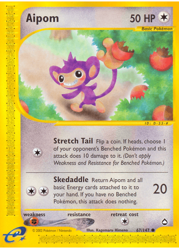 Aipom (Reverse Holo)