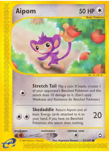 Aipom (Reverse Holo)