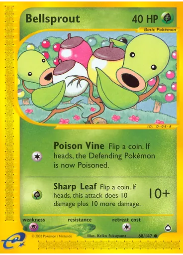 Bellsprout (Reverse Holo)