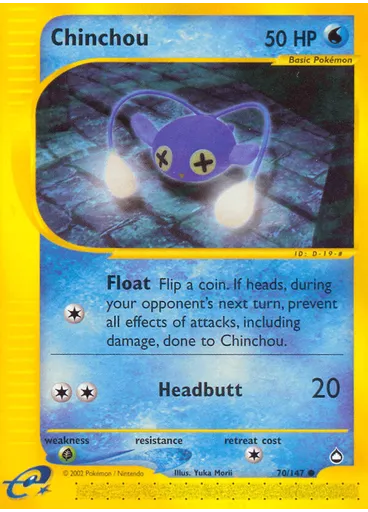 Chinchou (Reverse Holo)