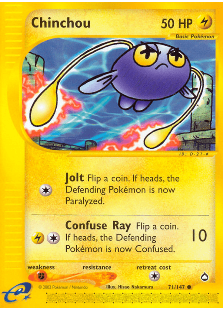 Chinchou (Reverse Holo)