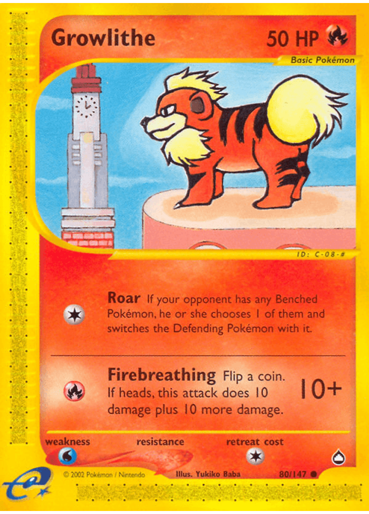 Growlithe (Reverse Holo)