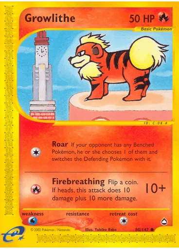 Growlithe (Reverse Holo)
