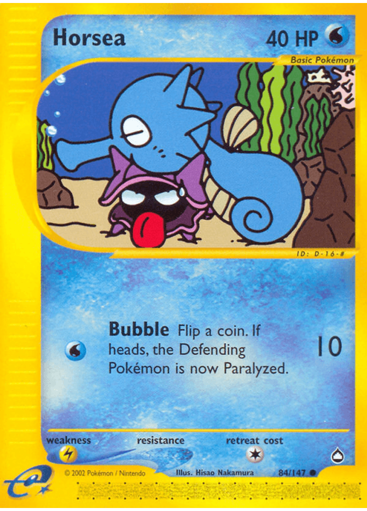 Horsea (Reverse Holo)