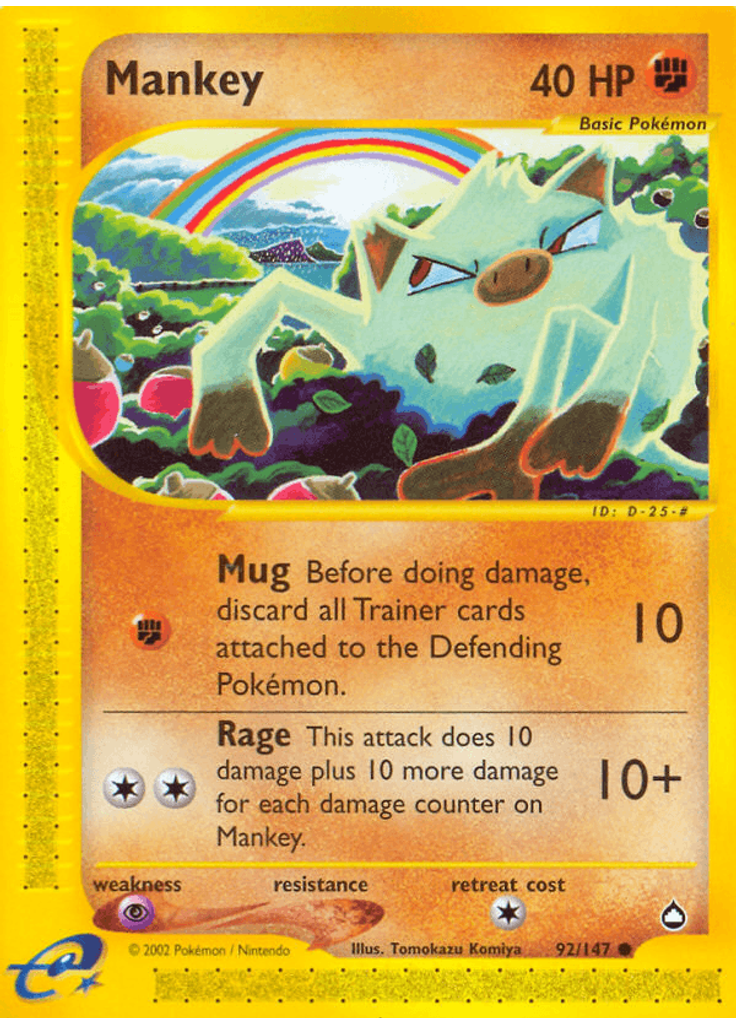 Mankey (Reverse Holo)