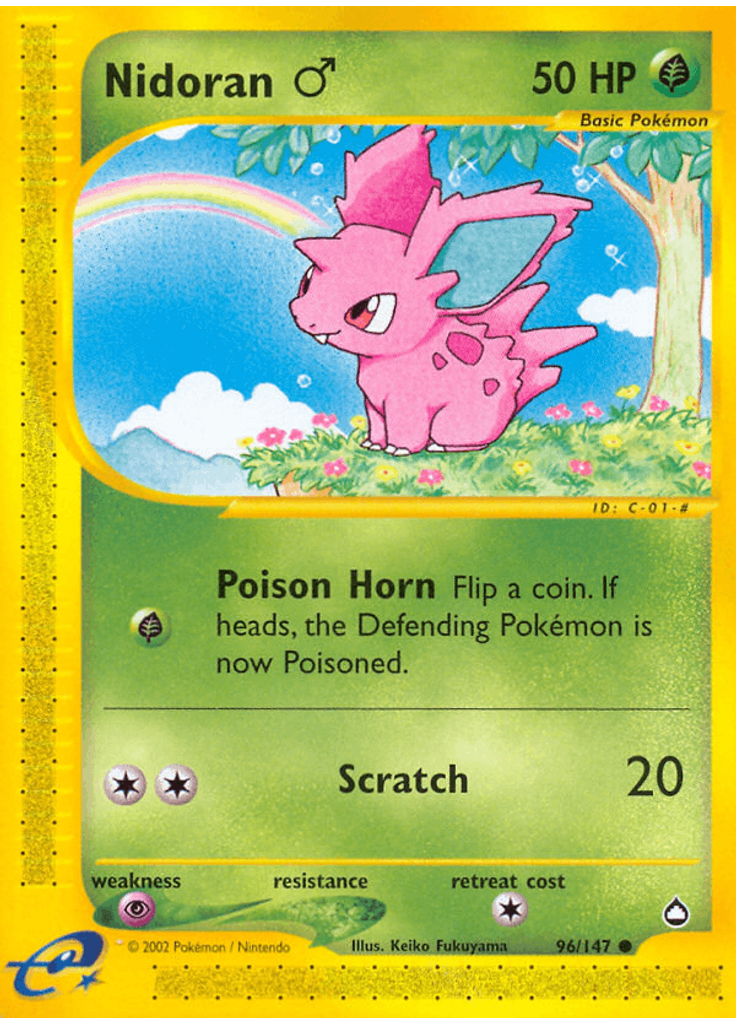 Nidoran♂ (Reverse Holo)