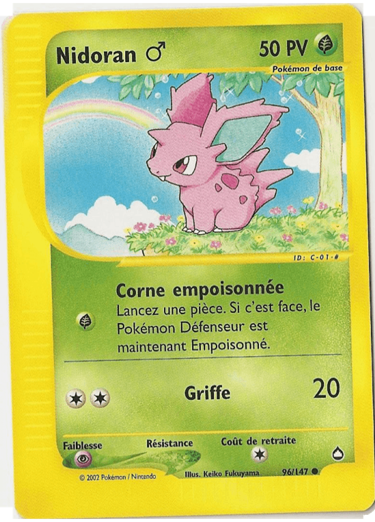 Nidoran ♂ (Reverse Holo)
