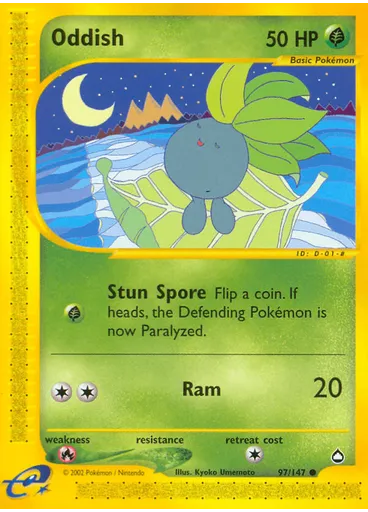 Oddish (Reverse Holo)