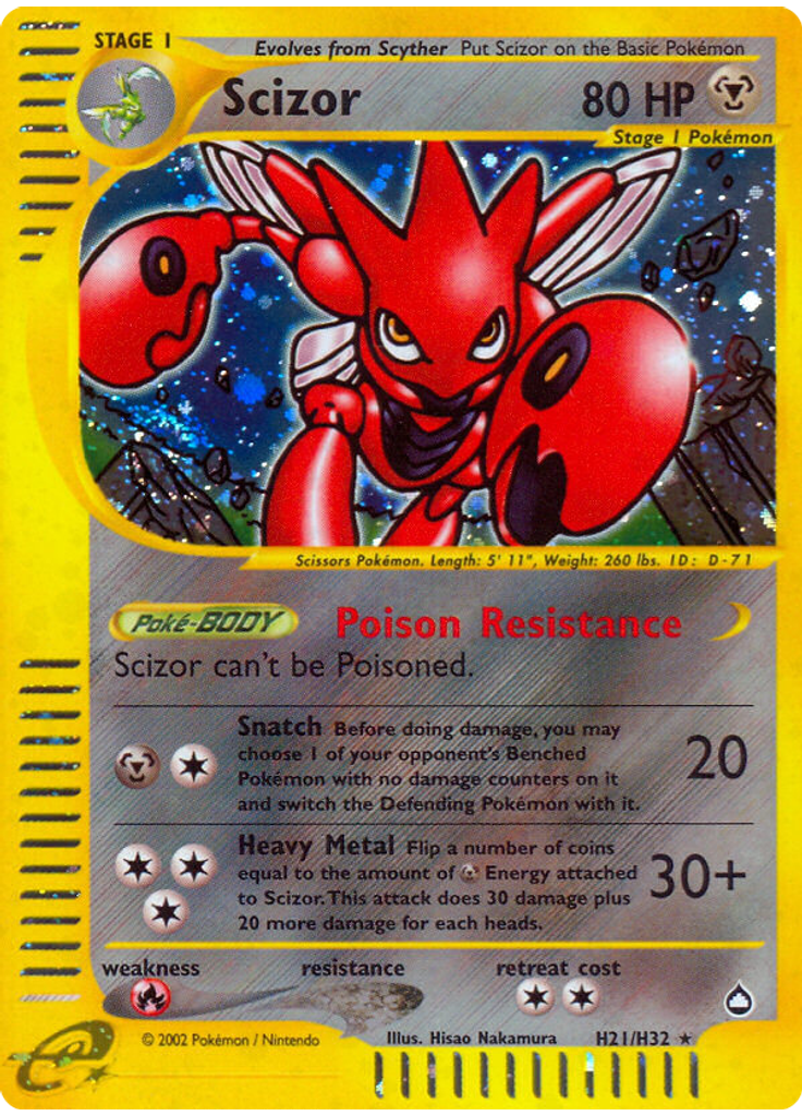 Scizor (Reverse Holo)