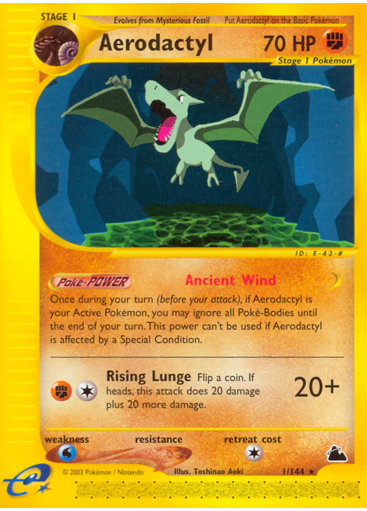 Aerodactyl (Reverse Holo)