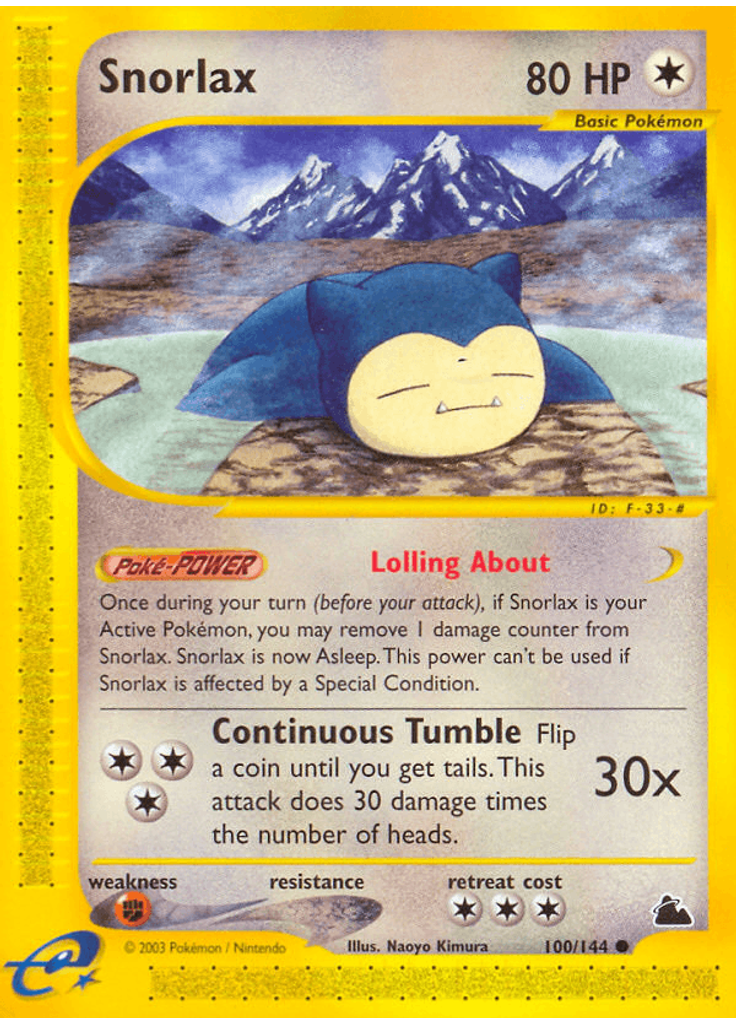 Snorlax (Reverse Holo)