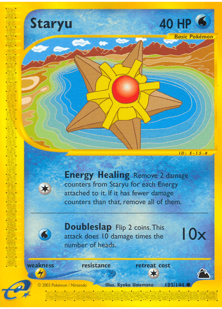 Staryu (Reverse Holo)