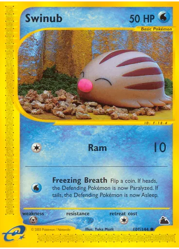 Swinub (Reverse Holo)