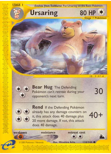 Ursaring (Reverse Holo)