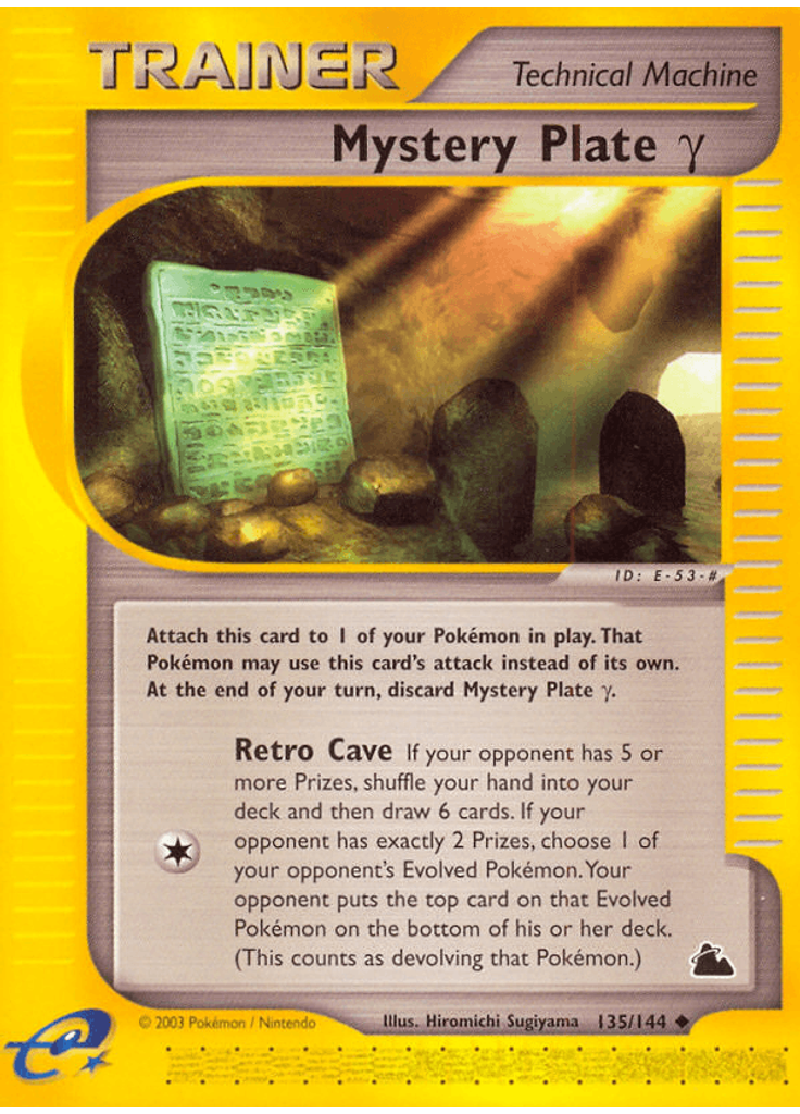 Mystery Plate Gamma (Reverse Holo)