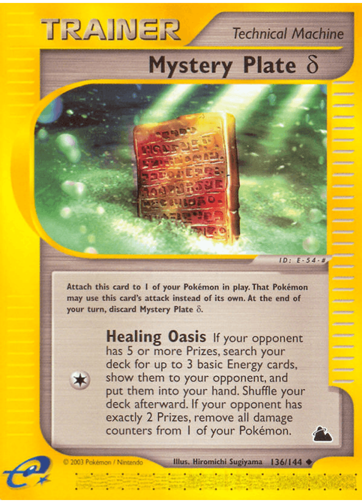 Mystery Plate Delta (Reverse Holo)