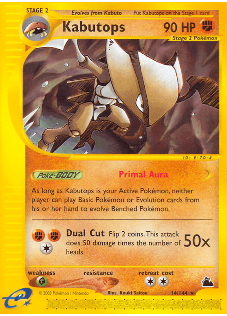 Kabutops (Reverse Holo)