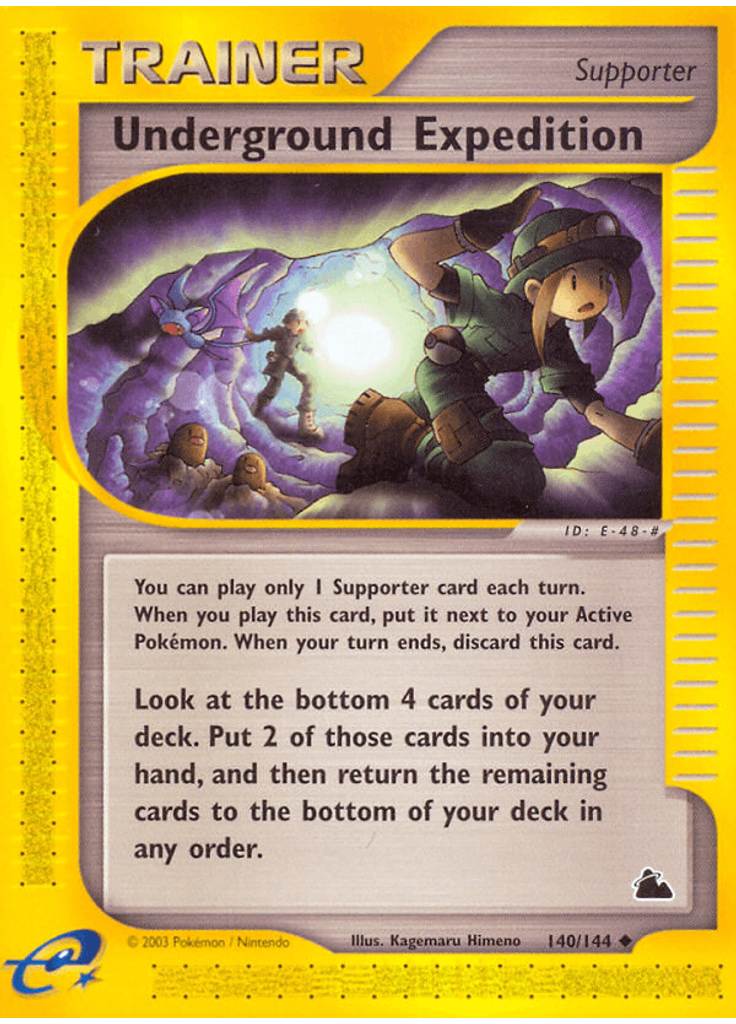 Underground Expedition (Reverse Holo)