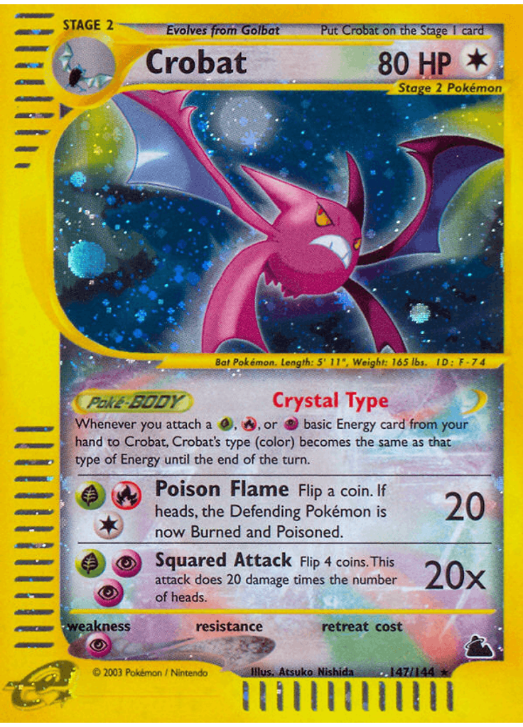 Crobat (Reverse Holo)