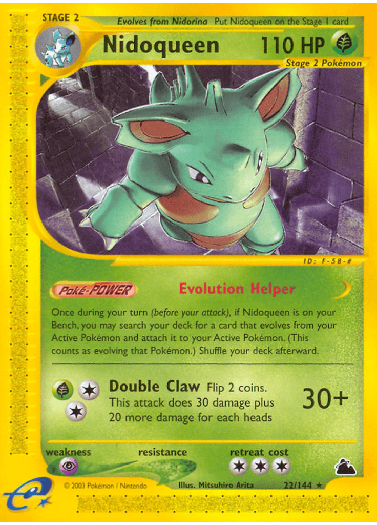 Nidoqueen (Reverse Holo)