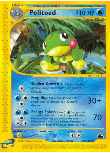 Politoed (Reverse Holo)