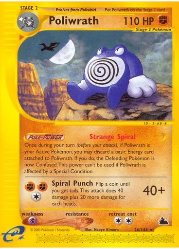 Poliwrath (Reverse Holo)