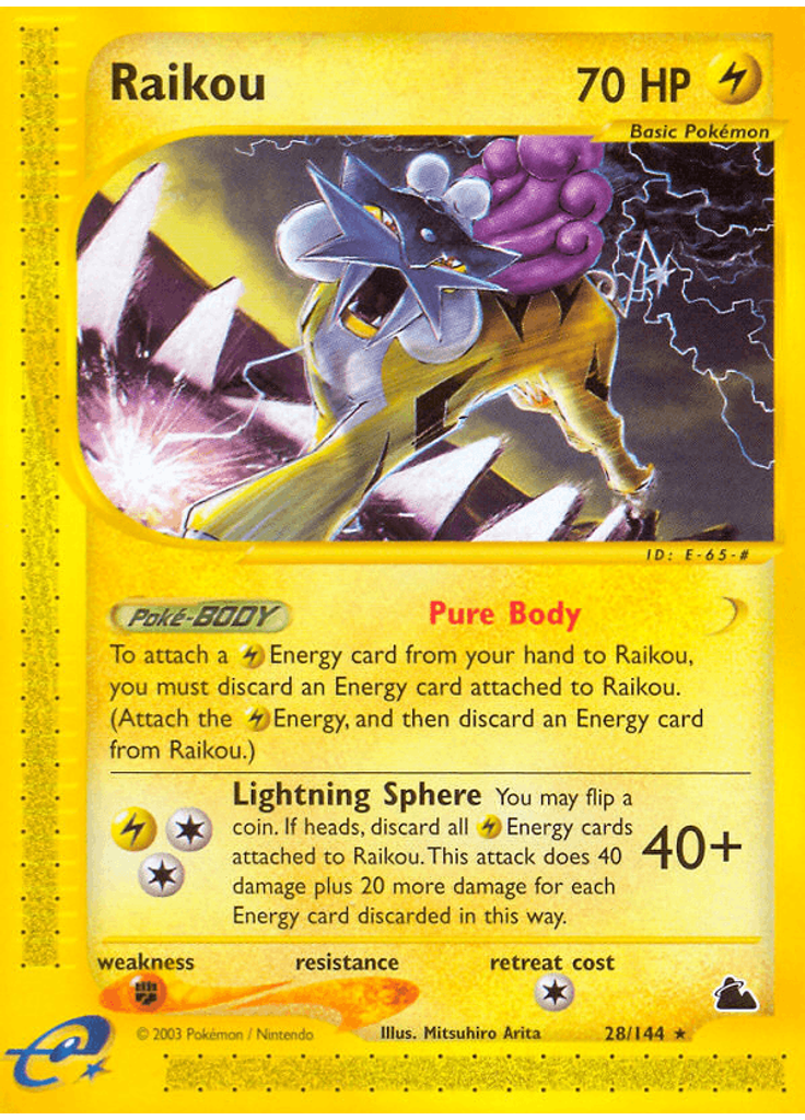 Raikou (Reverse Holo)