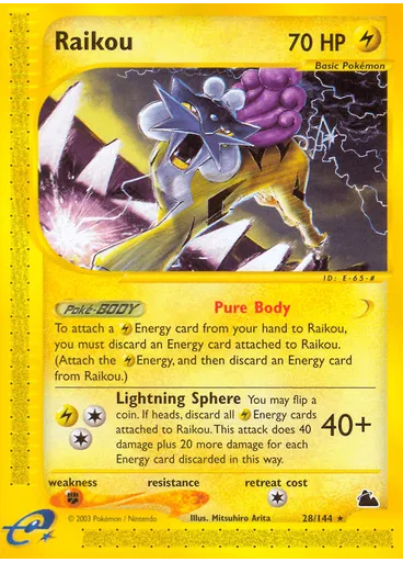 Raikou (Reverse Holo)