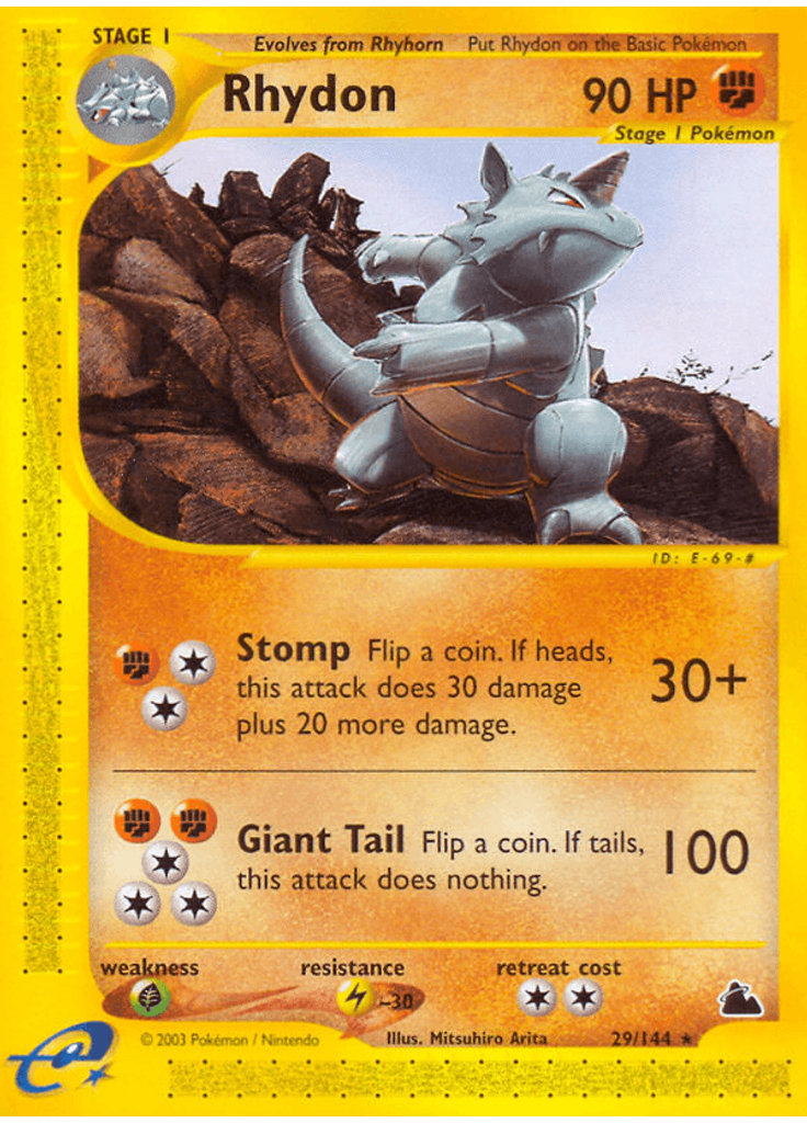 Rhydon (Reverse Holo)