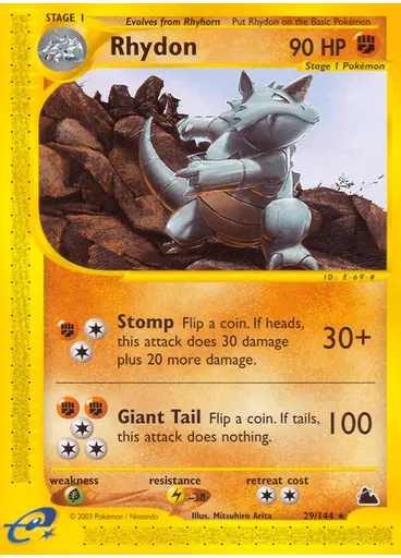 Rhydon (Reverse Holo)