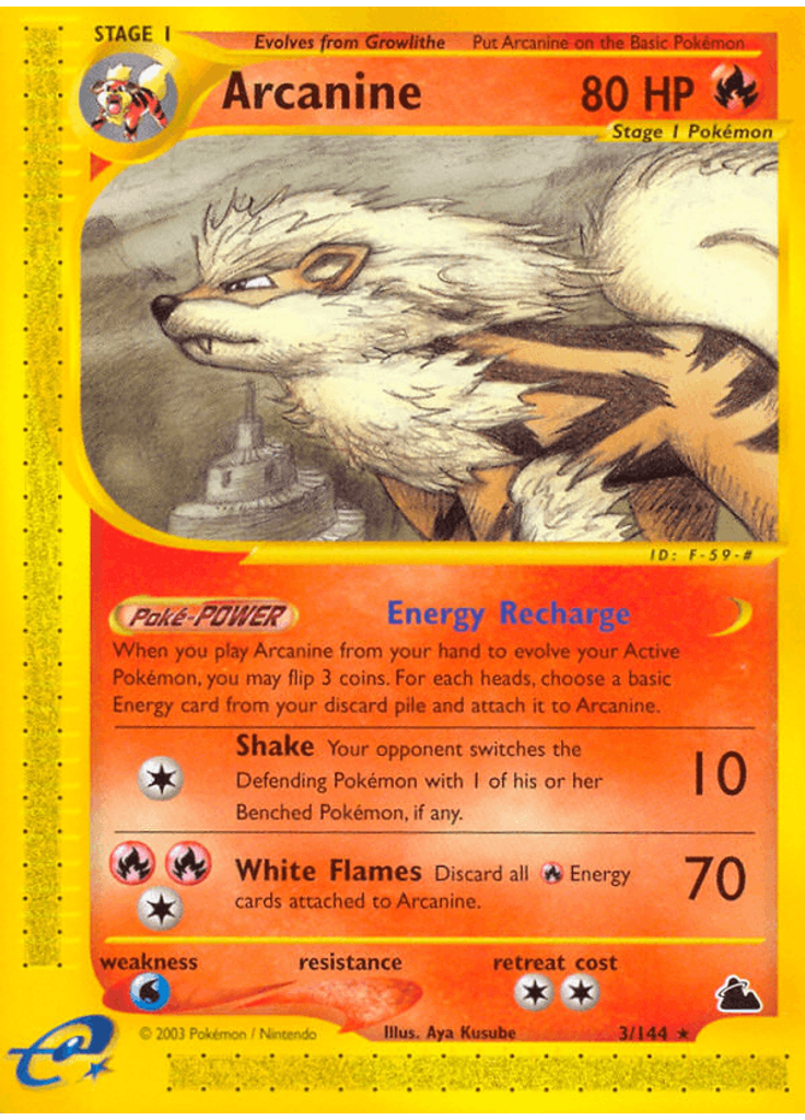 Arcanine (Reverse Holo)