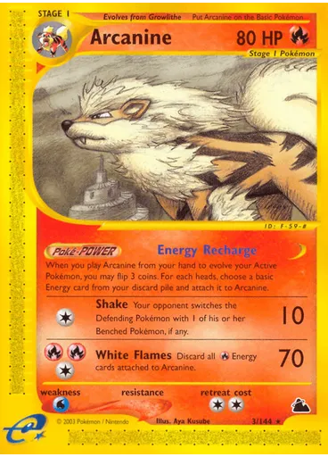 Arcanine (Reverse Holo)