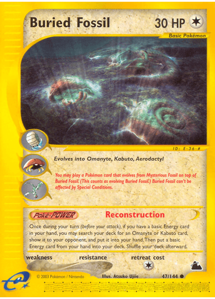 Buried Fossil (Reverse Holo)