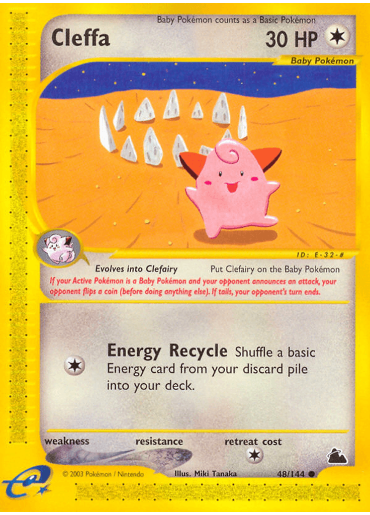 Cleffa (Reverse Holo)