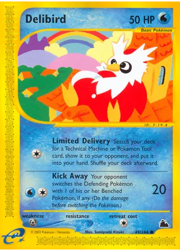 Delibird (Reverse Holo)