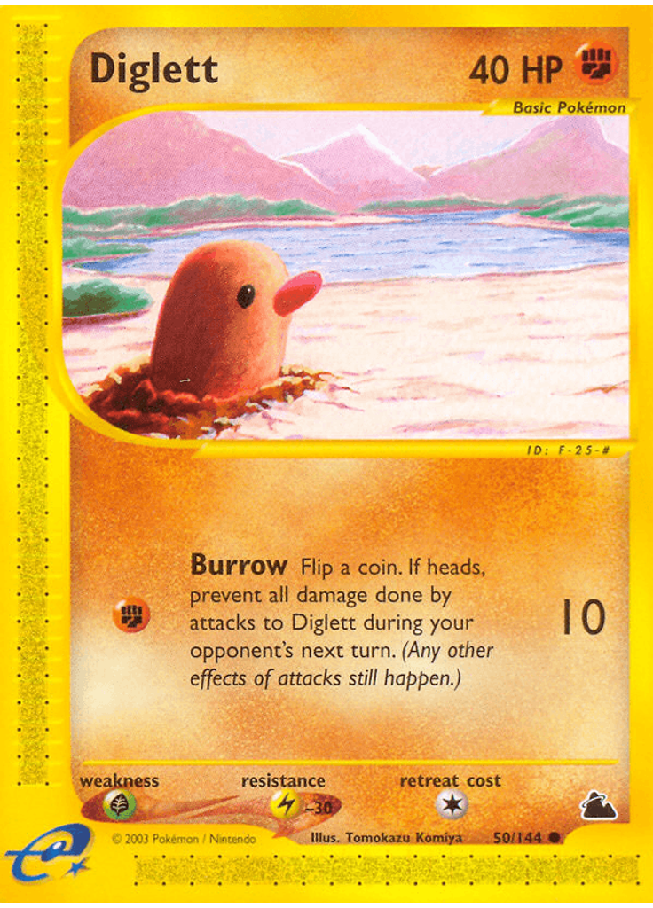 Diglett (Reverse Holo)