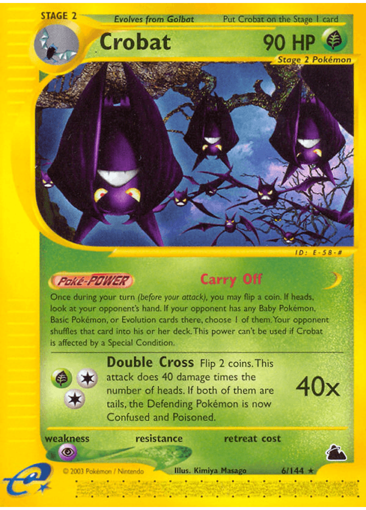 Crobat (Reverse Holo)