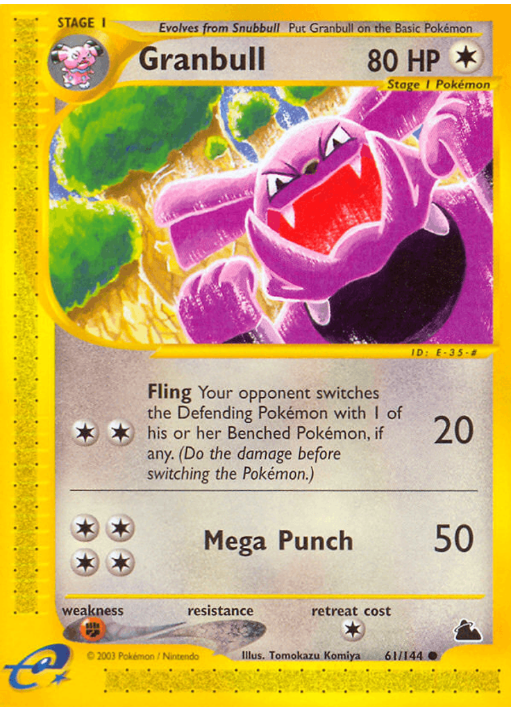 Granbull (Reverse Holo)