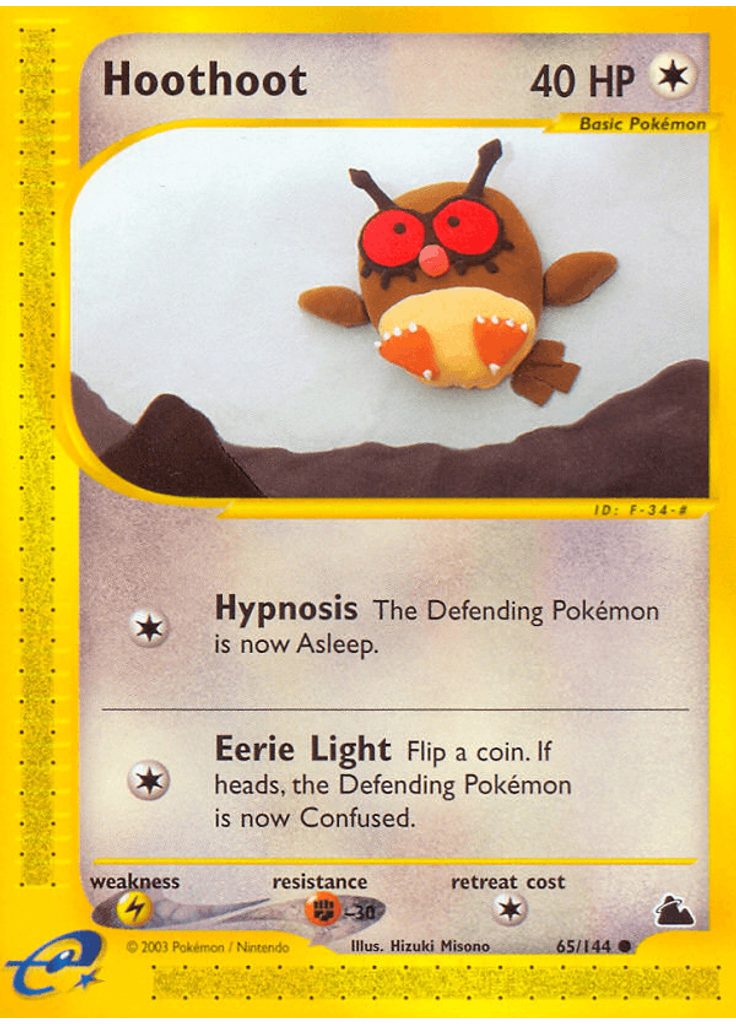 Hoothoot (Reverse Holo)