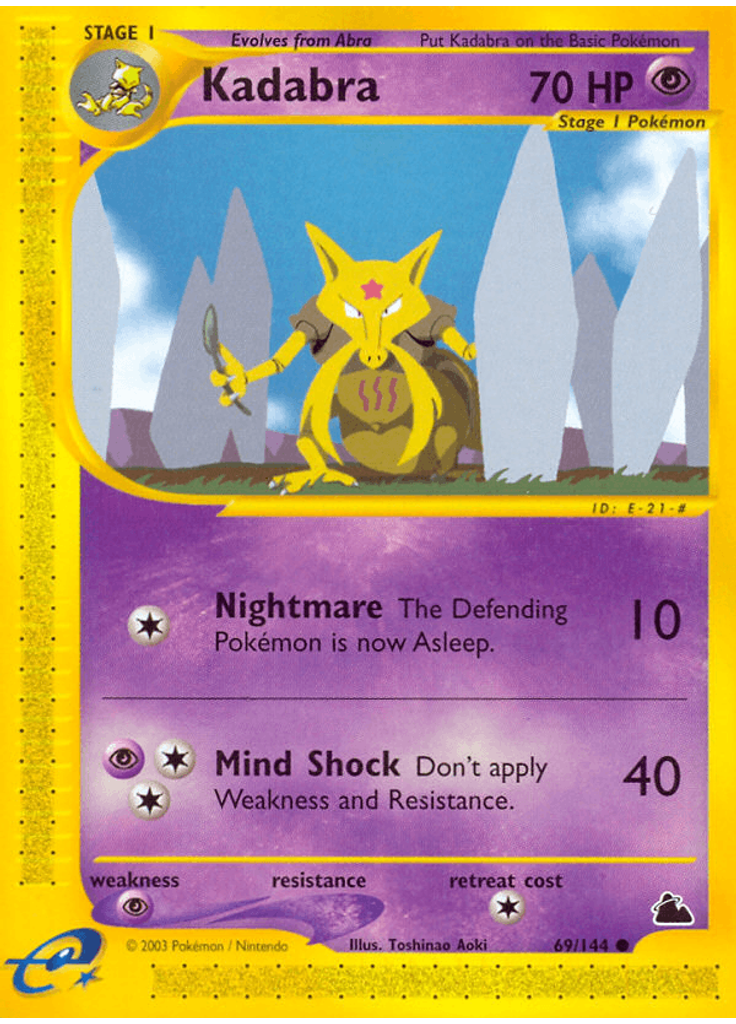 Kadabra (Reverse Holo)