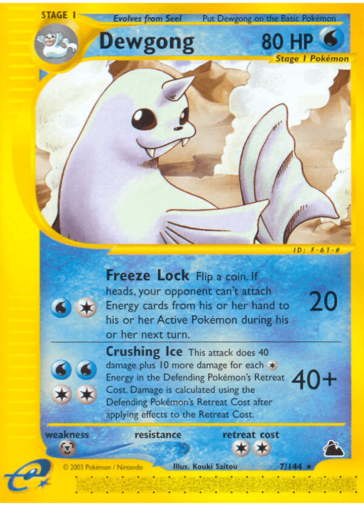Dewgong (Reverse Holo)